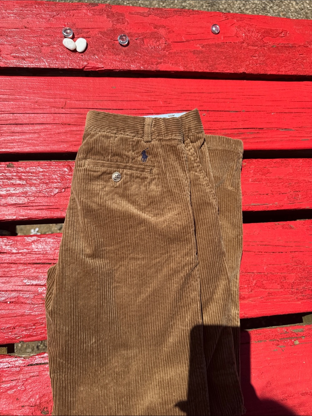 Polo by Ralph Lauren Tan Brown Corduroy Pants